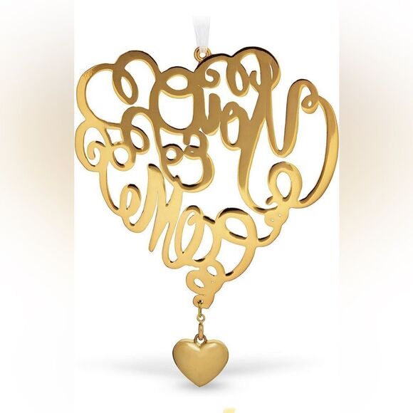 Hallmark Keepsake Christmas Ornament 2019 “You and Me” w/ interchangeable heart - Picture 1 of 9